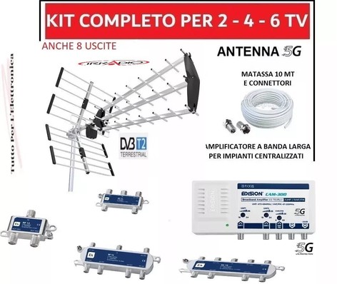 Kit antenna digitale - kit, tv