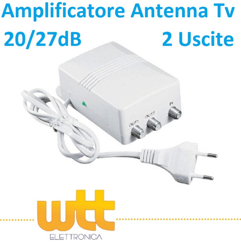 Amplificatore antenna - antenna, tv