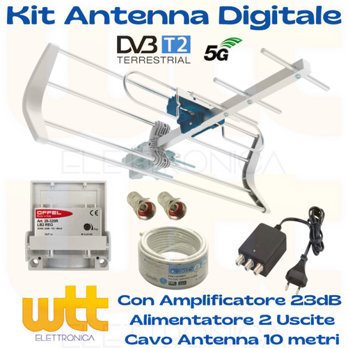 Kit antenna amplificata - antenna,