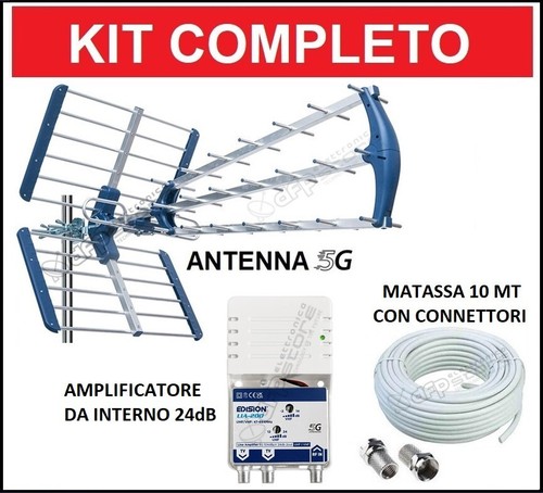 Kit antenna amplificata - antenna, tv