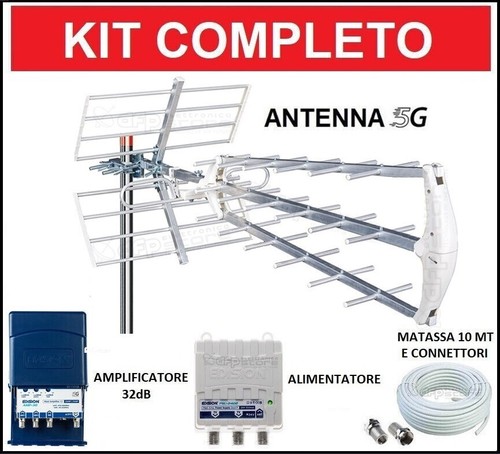 Kit antenna dvb uhf vhf - kit,