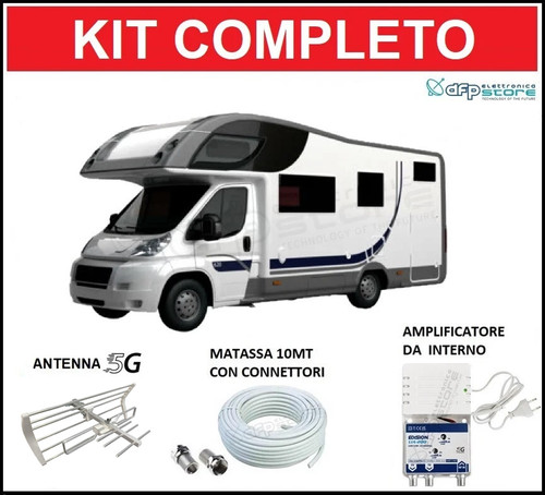 Kit antenna amplificata da - kit, tv