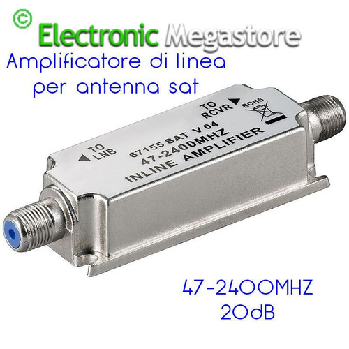Amplificatore linea segnale - di,