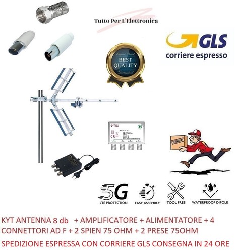 Kit antenna digitale - kit, terrestre