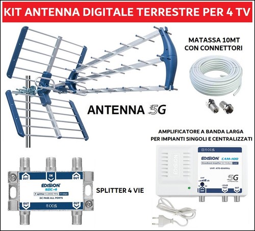 Kit antenna digitale - kit,