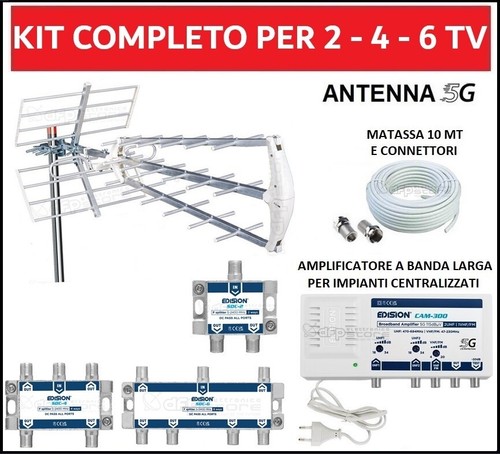 Kit antenna digitale - tv,