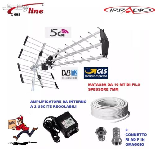 Kit antenna amplificata - kit, tv